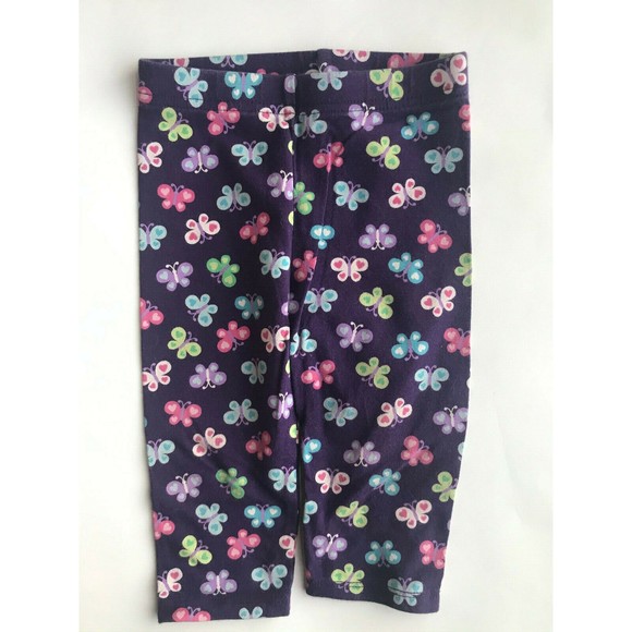 Baby Girl's Size 9M 6-9 Months 3 Pc SeaGreen Furry Jacket, Top & Butterfly Pants - Picture 8 of 8